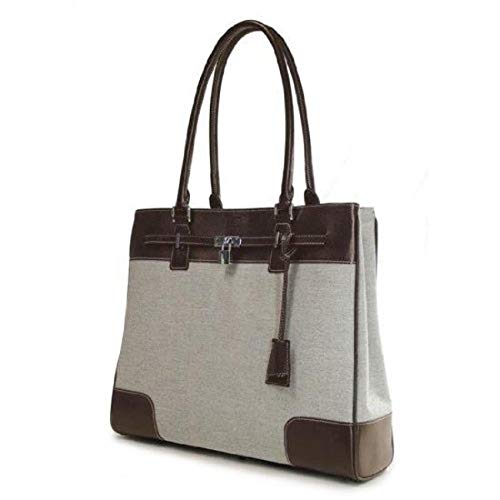 【中古】【未当て嵌める・未開封品】Mobile Edge Madison Tote - Notebook carrying case - 15.6\" - tan, chocolate"