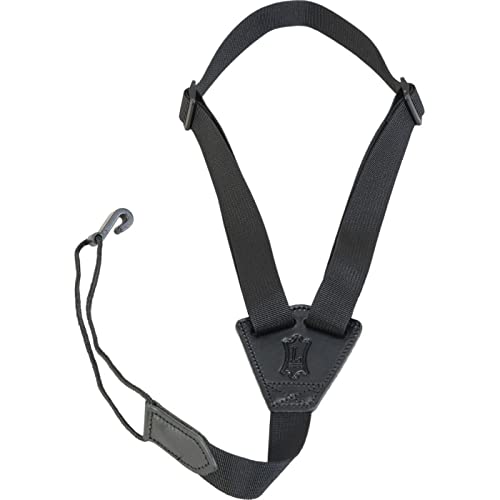 【中古】【未当て嵌める・未開封品】Levy\u0027s M20 1in ナイロン 古典的 ギターとウクレレストラップ 黒いこと