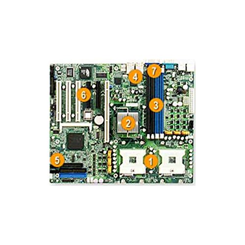 【中古】【未当て嵌める・未開封品】Supermicroお母さんゲーム盤 x6dvl-eg2 - e7320 DP pga604 8 GB ddr2 ATX