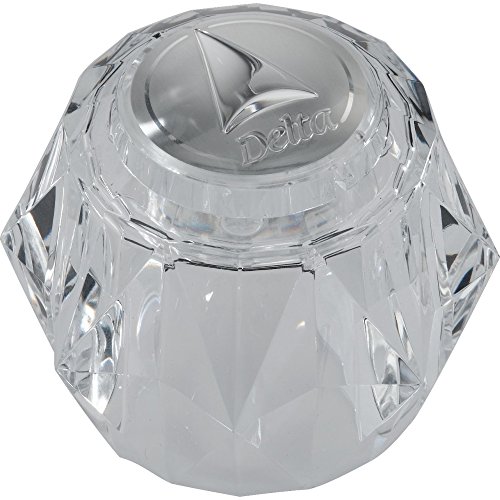 【中古】【未使用・未開封品】Delta Faucet RP2392 Single Clear Knob Handle Kit with Button, Other Finishes by DELTA FAUCET