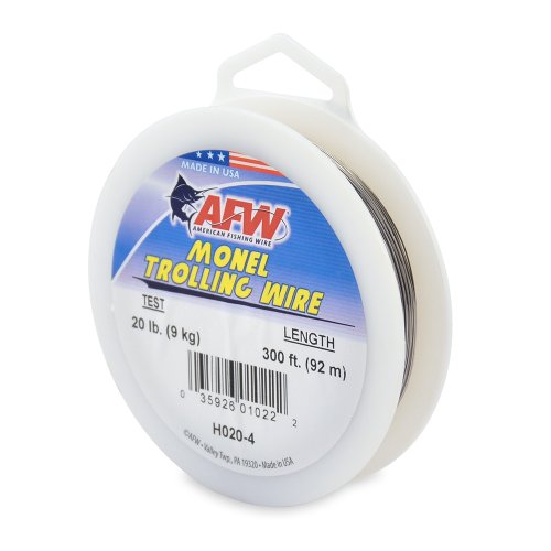 【中古】【未使用・未開封品】(Bright, 90m, 23kg Test) - American Fishing Wire Monel Trolling Wire (Single Strand)|AJIMURA-SHOP