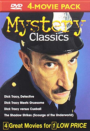 【中古】【未使用・未開封品】Mystery Classics Volume 2: Dick Tracy Detective, Dick Tracy Meets Gruesome, Dick Tracy vs. Cueball, The Shadow Strikes (Scourge of the