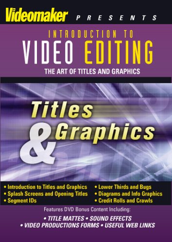 【中古】【未使用・未開封品】Video Editing: Titles & Graphics [DVD]