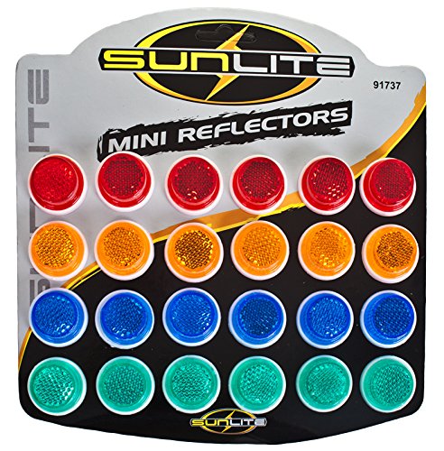 【中古】【未当て嵌める・未開封品】Sunlite Carded 1?\" Reflectors、歌留多の24"