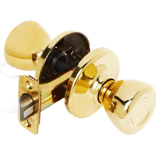 【中古】【未当て嵌める・未開封品】Kwikset200T 3 CPTylo Passage Knobset-PB CP TYLO PASSAGE LOCK (並行輸入品) スポーツ・アウトドア-その他