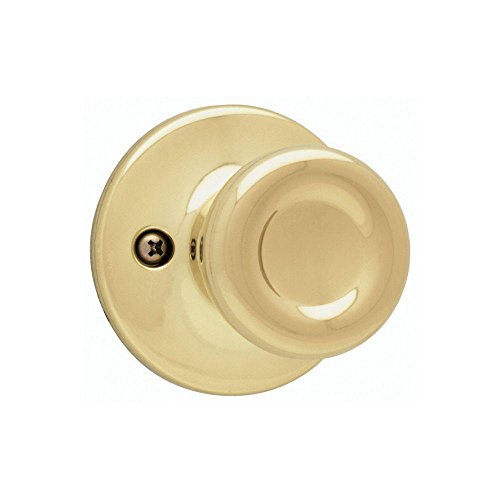 【中古】【未使用・未開封品】Kwikset 200M 3 CP Mobile Home Hall and Closet Knob, Polished Brass by Kwikset