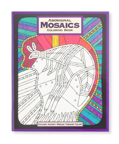 【中古】【未使用・未開封品】Mind Ware Aboriginal Mosaic Colouring Book