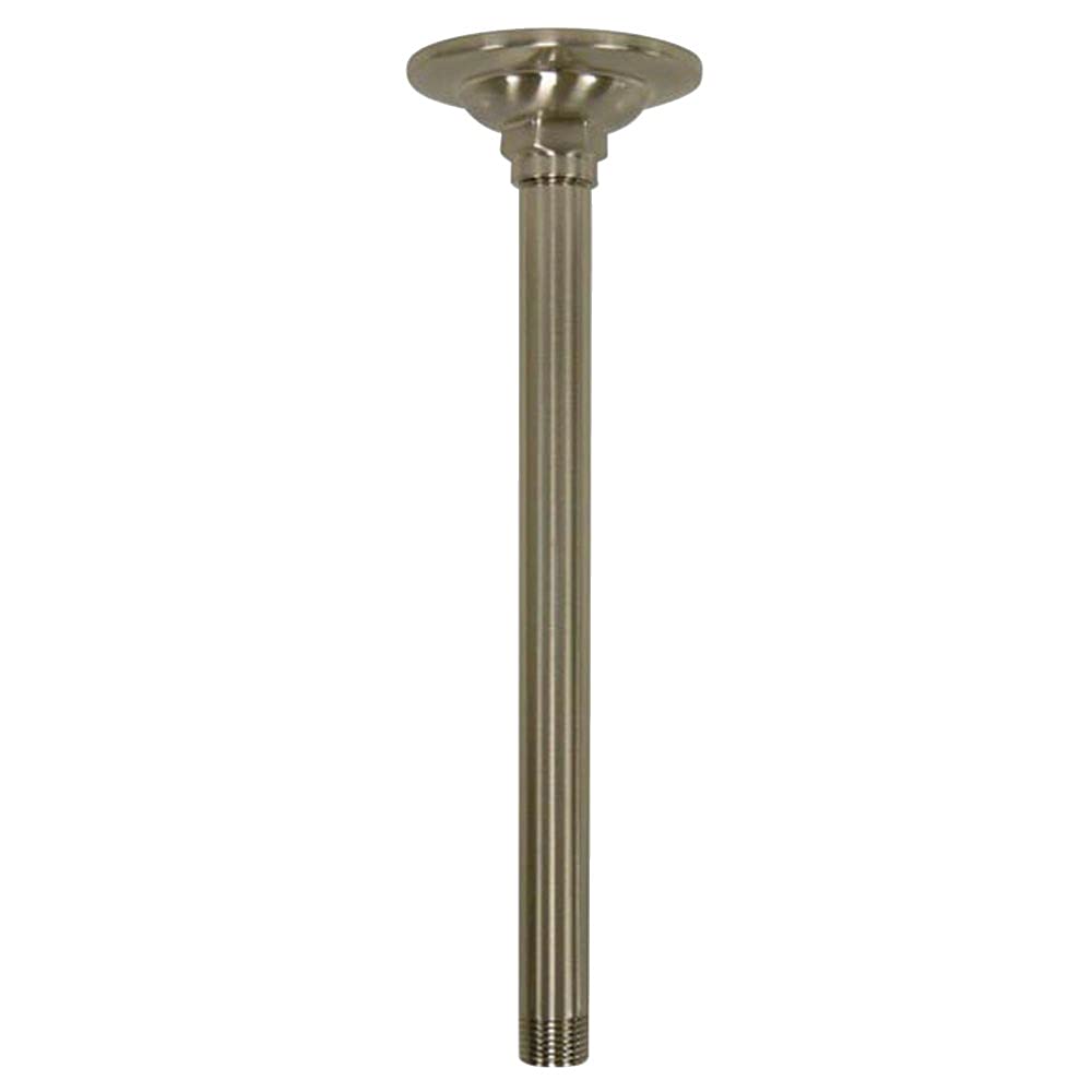 【中古】【未使用・未開封品】(Satin Nickel) - Kingston Brass K210A8 25cm Raindrop Shower Arm, Satin Nickel