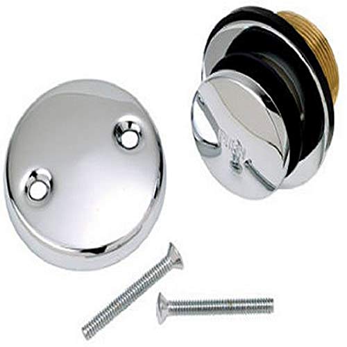 【中古】【未当て嵌める・未開封品】DELTA FAUCET CO Brass/Chrome Tip Toe Bathtub Drain Conversion Kit With Bracket