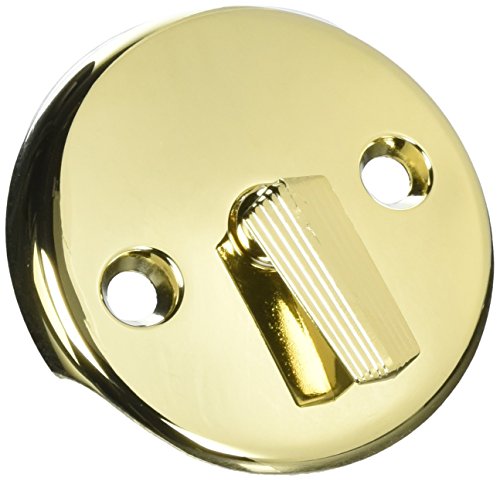 【中古】【未使用・未開封品】DELTA FAUCET CO Polish Brass Bathtub Drain Overflow Face Plate