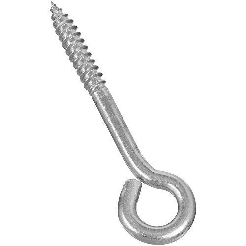 【中古】【未使用・未開封品】Lag Screw Eye, Stainless Steel, 1/4 x 3-3/4-In. -N220-772｜AJIMURA-SHOP