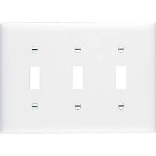 【中古】【未使用・未開封品】PASS & SEYMOUR TP3WCC12 3 Gang Nylon Wall Plate, White by Pass & Seymour [並行輸入品]｜AJIMURA-SHOP