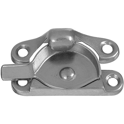 【中古】【未使用・未開封品】(Satin Nickel) - National Hardware N325-381 V600 Sash Lock in Satin Nickel