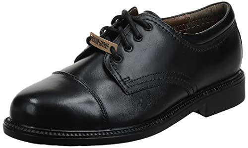 【中古】【未当て嵌める・未開封品】Dockers Men\u0027s Gordon Leather Dress Captoe Oxford Shoe, Black, 10.5 W US