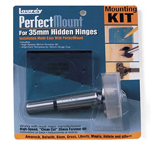 【中古】【未使用・未開封品】Laurey Co.98301Perfect Mount Hinge Installation Kit-2PC HINGE MOUNTING KIT (並行輸入品)