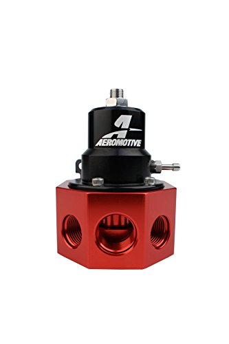 【中古】【未使用・未開封品】Aeromotive 13202 Regulator, A2000 Carbureted Bypass - 4-Port