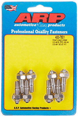 【中古】【未使用・未開封品】ARP 4007601 バルブカバースタッド 六角ナット付き 光沢ステンレススチール 8個パック セレクト スタンプスチールカバー|AJIMURA-SHOP