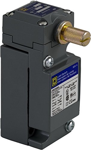 【中古】【未使用・未開封品】Square D 9007C62A2 Heavy Duty NEMA Limit Switch, Standard Operation, 2 Pole, Low Diff. Rotary Head, CW + CCW Operation by Square D by S