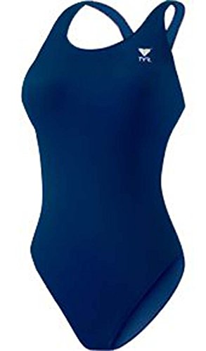 【中古】【未使用・未開封品】TYR Sport デュラファースト マックスバック スイムスーツ レディース用 無地 32
