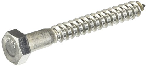 【中古】【未使用・未開封品】The Hillman Group 832038 5/16 x 2-1/2-Inch Stainless Steel Hex Lag Screw, 25-Pack by The Hillman Group