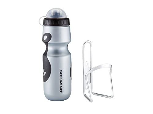 【中古】【未当て嵌める・未開封品】Schwinn Bicycle Water Bottle \u0026 Cage (Colors May Vary) by Schwinn