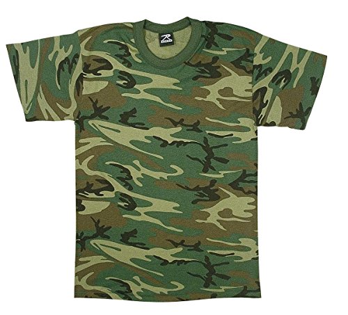 【中古】【未使用・未開封品】Rothco キッズ ヘビーウェイト Tシャツ ウッドランド迷彩 XL 9,660円