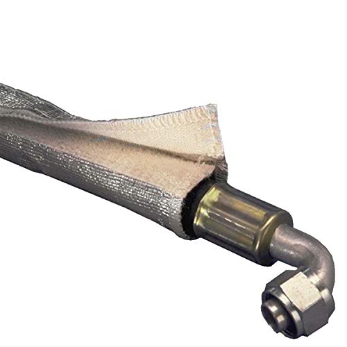 【中古】【未当て嵌める・未開封品】Design Engineering 010405 Aluminized Sleeving for Ultimate Hi-Temp Protection (with Hook and Loop Closure), Regular, 1/2\" - 1-1/4\"" I.D."