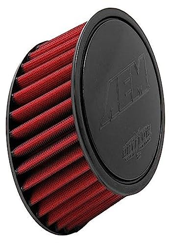 【中古】【未使用・未開封品】AEM 21-205DK 吸気口4インチ x 5インチ エレメントドライフローエアフィルター