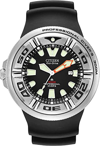 【中古】【未使用・未開封品】CITIZEN[シチズン] MODEL NO.bj8050-08e Men's ECO-DRIVE WR300 Professional Diver Black Rubber Strap エコドライブ 海外モデル 腕時計 逆輸入