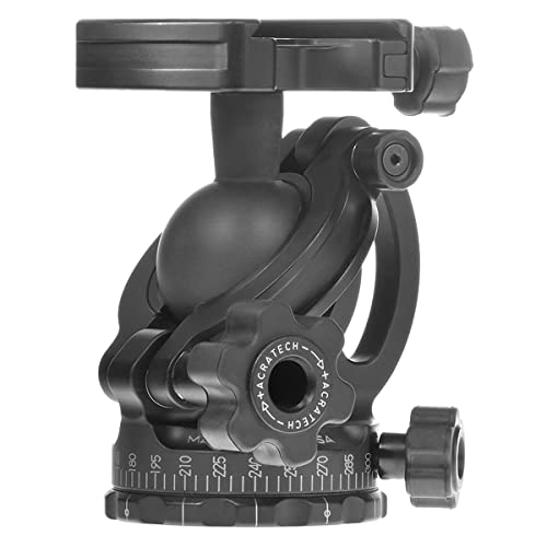【中古】【未使用・未開封品】Acratech アルティメットボールヘッド クイックリリース / ディテントピン 左側ラバーメインとパンノブ付き 25ポンド
