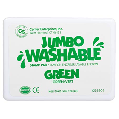 【中古】【未使用・未開封品】Center Enterprise CE5503 Jumbo Washable Stamp Pad, Green by Center Enterprise
