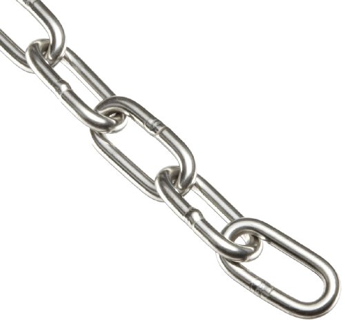【中古】【未使用・未開封品】Campbell 0190424 316L Stainless Steel Chain on Reel, Bright, 5/32 Trade, 0.156 Diameter, 50' Length, 500 lbs Load Capacity by Flagline｜AJIMURA-SHOP