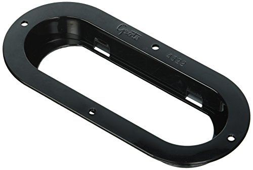 【中古】【未当て嵌める・未開封品】Grote 43222 黒いこと 切り取り押しとどめる 据え置きフランジ(6inオーバル点火装置用)