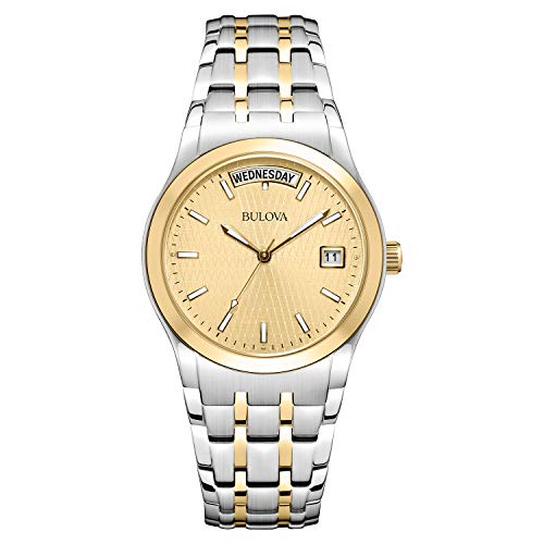 【中古】【未使用・未開封品】Bulova Men's 98C60 Two-Tone Bracelet Watch【並行輸入品】｜AJIMURA-SHOP