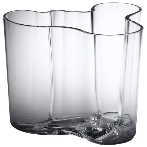 【中古】【未使用・未開封品】Iittala Aalto 6-1/4-Inch Glass Vase by Iittala