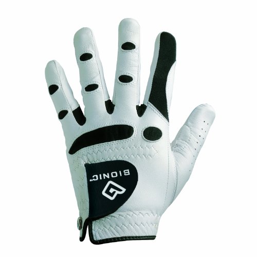 【中古】【未使用・未開封品】(Medium/Large, Worn On Left Hand) - Bionic Gloves -Men's StableGrip Golf Glove W/ Patented Natural Fit Technology Made from Long Lastin