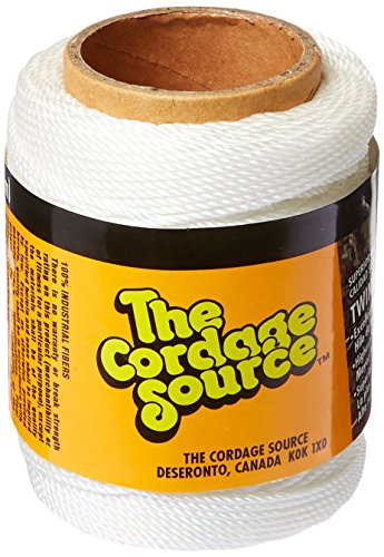 【中古】【未使用・未開封品】CORDAGEソース89?No 18ツイストナイロンTwine、250-feet、ホワイト