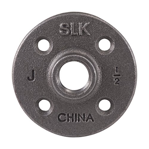 【中古】【未使用・未開封品】(Flange, 0.5 Inch) - LDR 310 F-12 Floor Flange, Black, 1.3cm