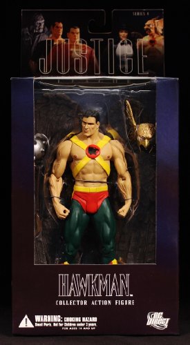 【中古】【未使用・未開封品】Alex Ross Justice League Series 4: Hawkman Action Figure