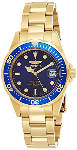 【中古】【未当て嵌める・未開封品】Invicta Men\u0027s 8937 \"Pro Diver\"" 18k Gold Ion-Plated Bracelet Watch [並行輸入品]"