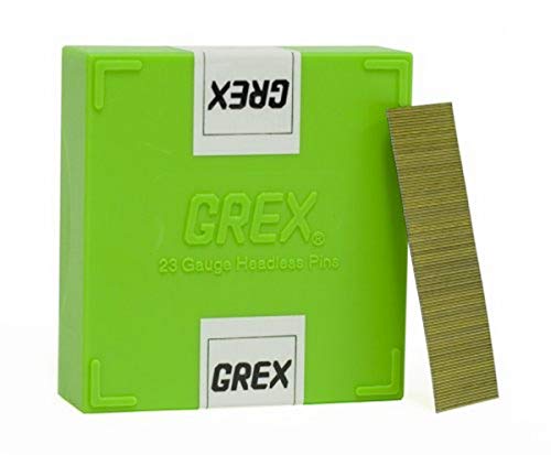 【中古】【未使用・未開封品】GREX P6/25L 23-Gauge 1-Inch Length Headless Pins, 10,000 per Box by Grex Power Tools