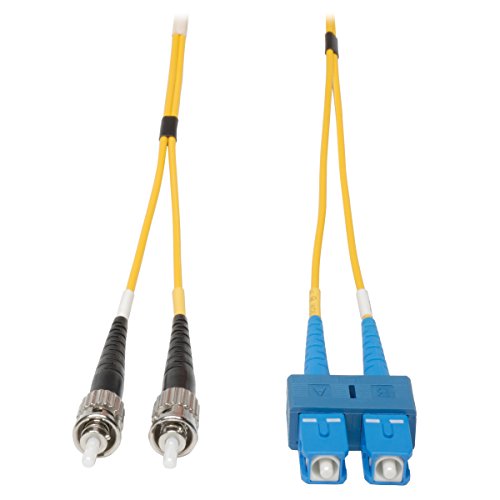 【中古】【未使用・未開封品】Tripp Lite Singlemode Fiber Optics 1-m (3-ft.) Duplex SMF 8.3/125 Patch Cable, SC/ST