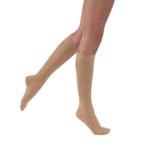 【中古】【未当て嵌める・未開封品】Jobst 121467 Ultrasheer Knee Highs 30-40 mmHg - Size \u0026 Color- Natural Large