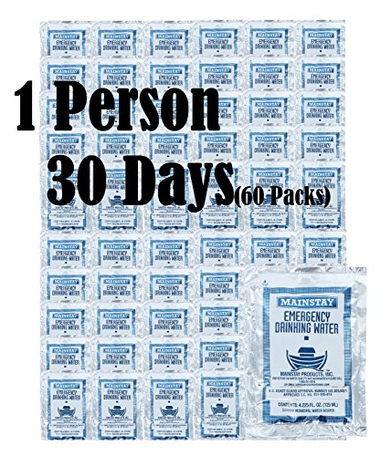 【中古】【未使用・未開封品】Mainstay Emergency Drinking Water 4.225 oz by Survival Ind