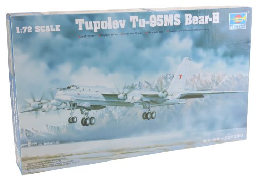 【中古】【未使用・未開封品】トランペッター 1/72 ツポレフ Tu-95MSベアーH プラモデル