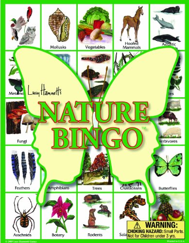 【中古】【未使用・未開封品】Lucy Hammet Bingo Games LH2277 9"L x 1"W x 11.5"D Nature Bingo Games|AJIMURA-SHOP