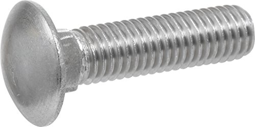 【中古】【未当てはめる・未開封品】(5/16 x 1-Inch, 50-Pack) - Hillman 832562 Stainless Steel Carriage Bolt, 0.8糎 x 2.5糎, 50-Pack