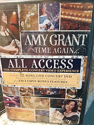 【中古】【未使用・未開封品】Time Again: Amy Grant Live All Access [DVD]
