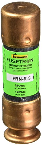 【中古】【未使用・未開封品】Bussmann FRN-R-8 8 Amp Fusetron Dual Element Time-Delay Current Limiting Fuse Class RK5, 250V UL Listed by Bussmann｜AJIMURA-SHOP