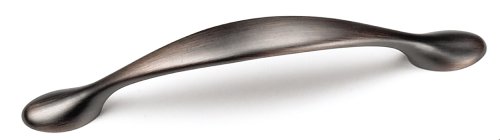 【中古】【未使用・未開封品】(Venetian Bronze) - Laurey 25277 Cabinet Hardware 96MM Small Spoonfoot Pull, Venetian Bronze
